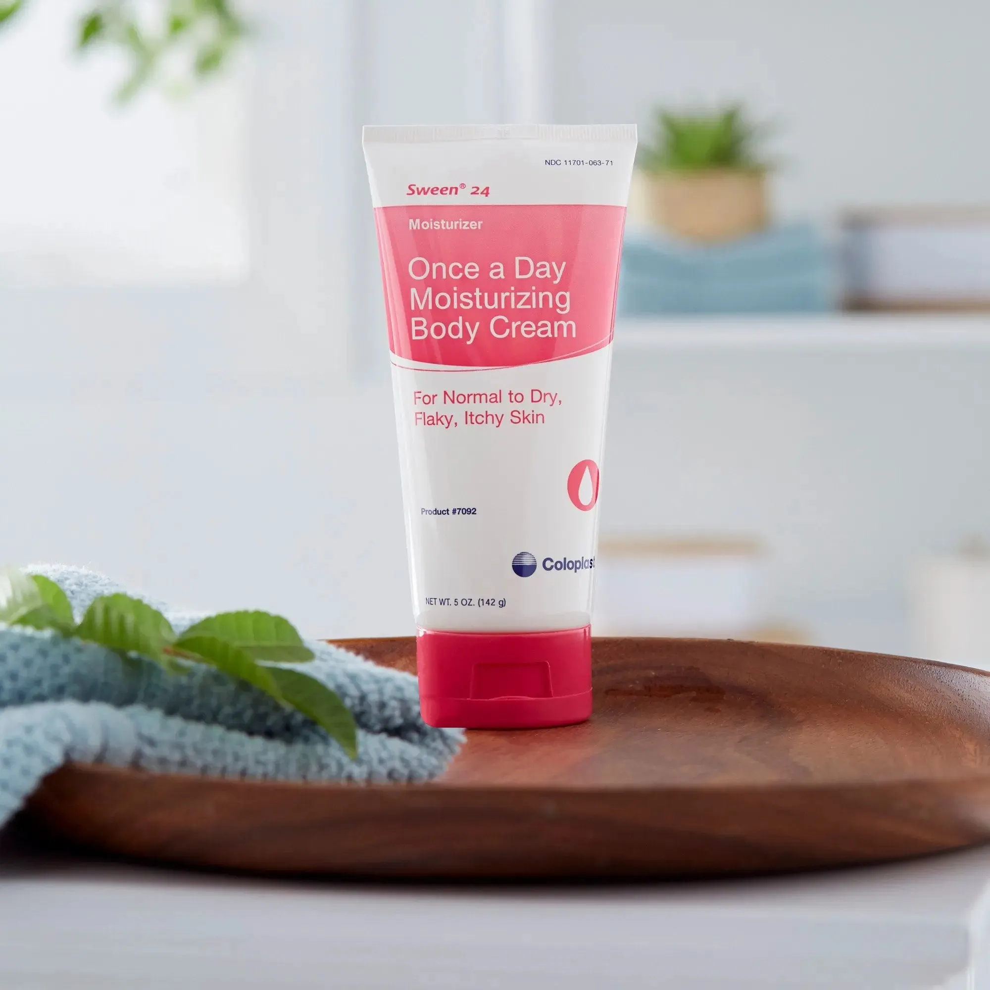 Sween® 24 Hand and Body Moisturizer, 5 oz. Tube Unscented Cream CHG Compatible
