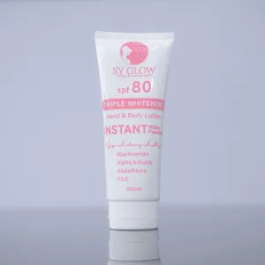 SY Glow Instant Whitening Lotion SPF 80 - 200ml