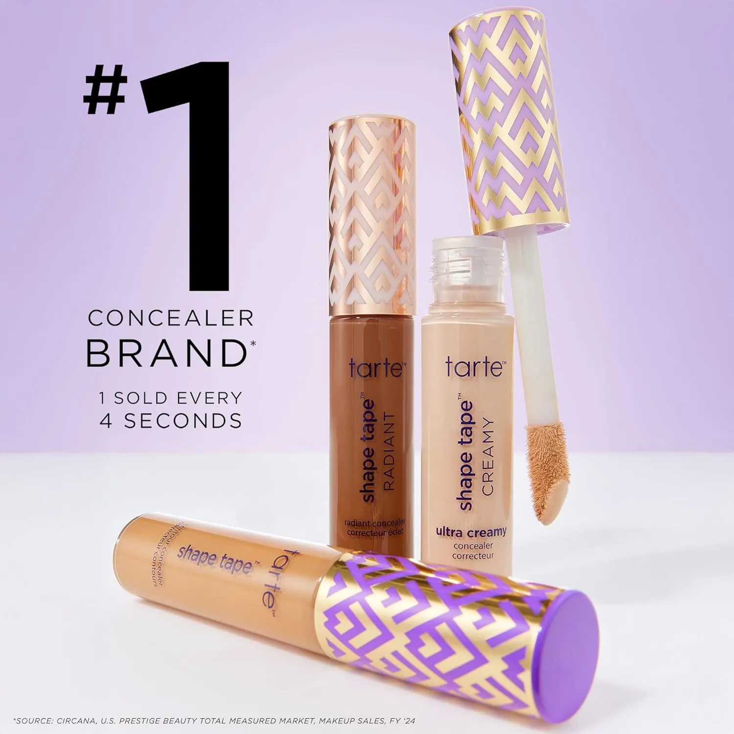 Tarte Cosmetics Shape Tape Ultra Creamy Concealer | Fair Neutral 12N NEW 2021 Formula Best Corrector Makeup Under Eye Brighter, Smoother Skin Matte Finish Nourishing & Gentle 0.33 Ounce (Pack of 1)