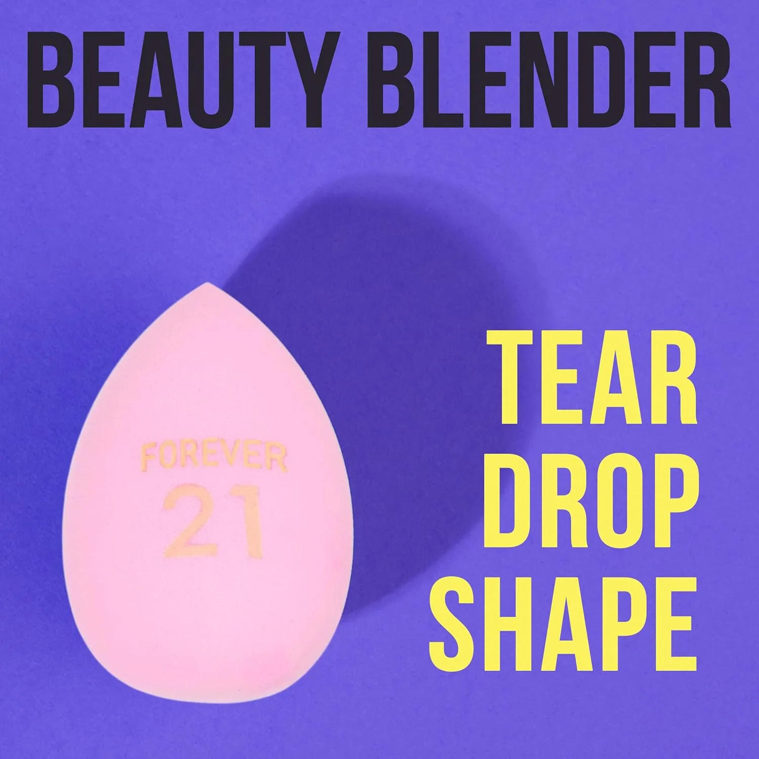 Teardrop Beauty Sponge (BLUSH) - Cosmetic Makeup Applicator Beauty Blender | Professional Beauty Tools   Accessories