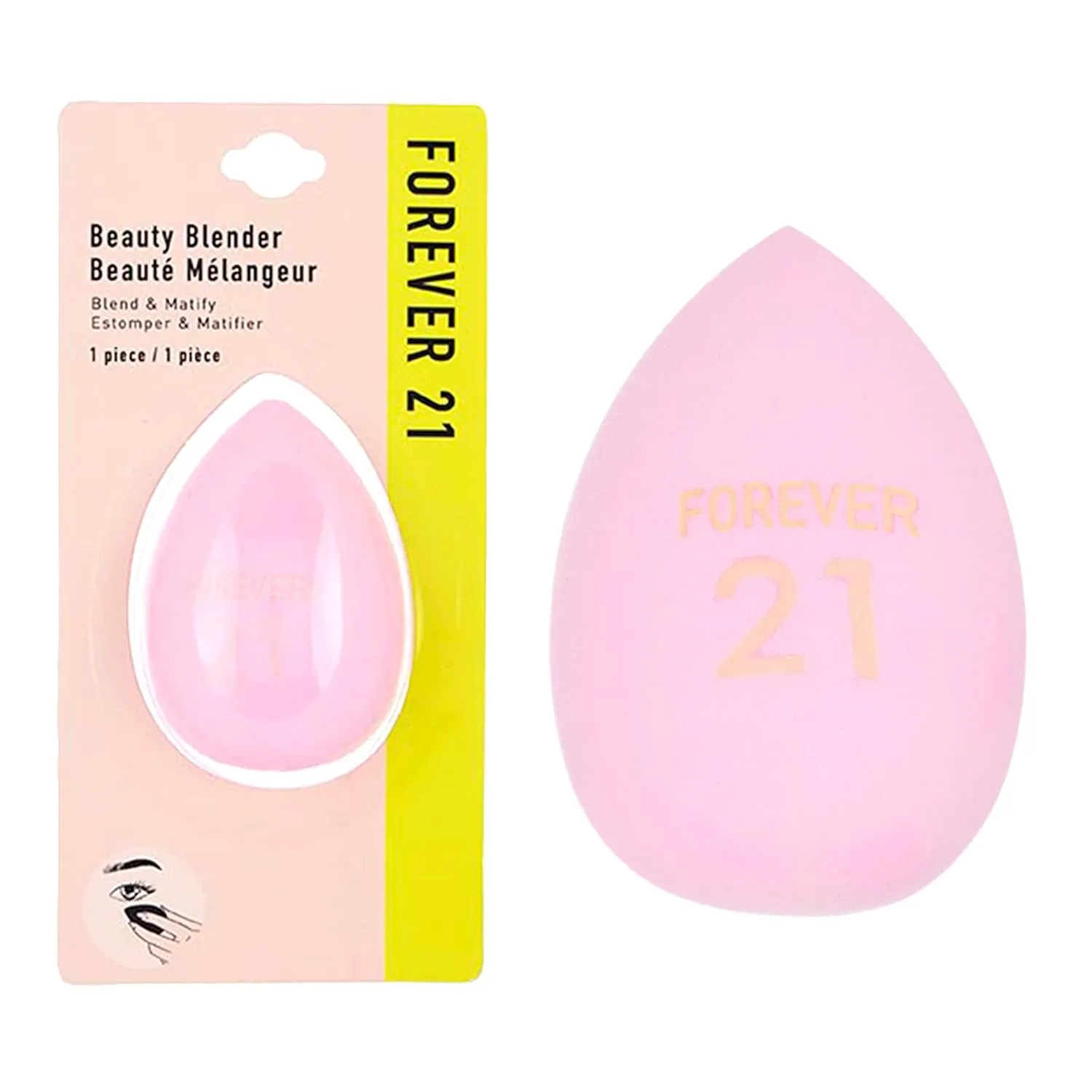 Teardrop Beauty Sponge (BLUSH) - Cosmetic Makeup Applicator Beauty Blender | Professional Beauty Tools   Accessories