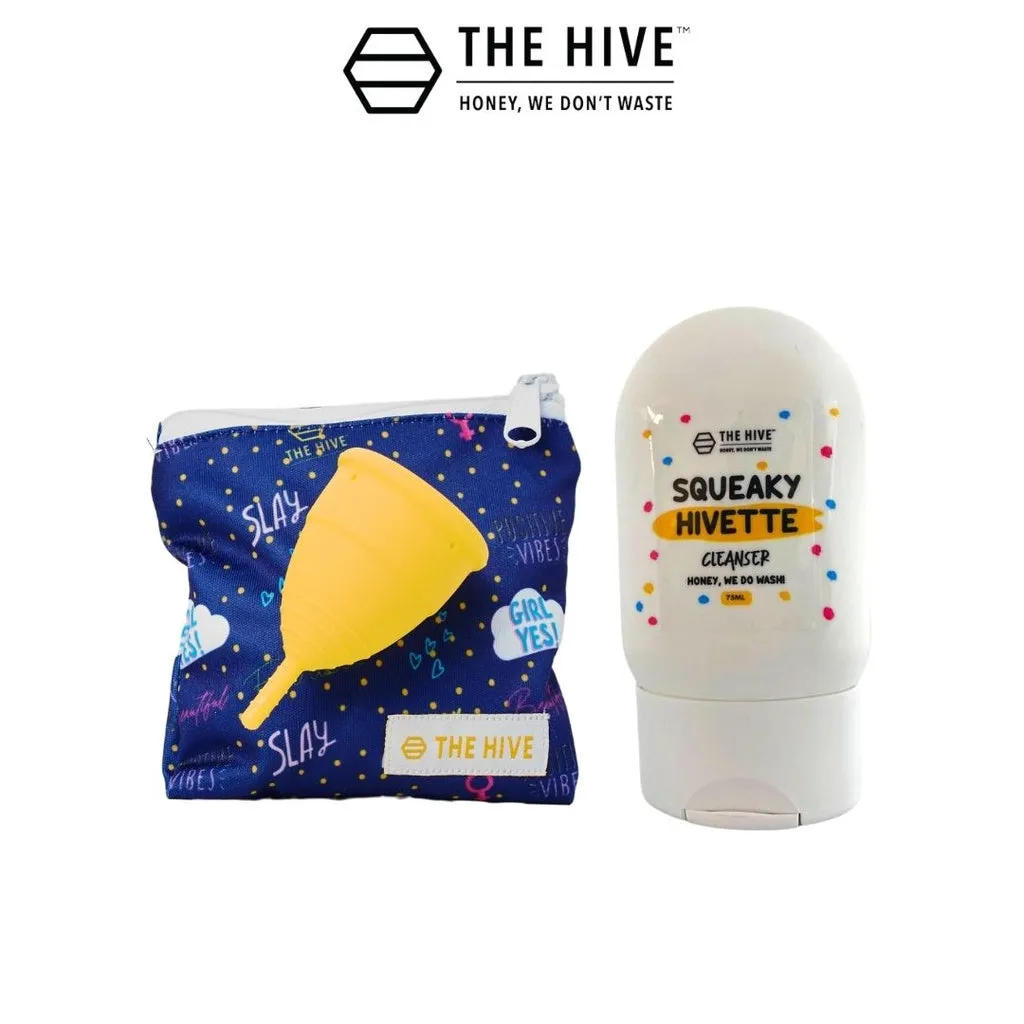 The Hive Squeaky Hivette Cup Cleanser