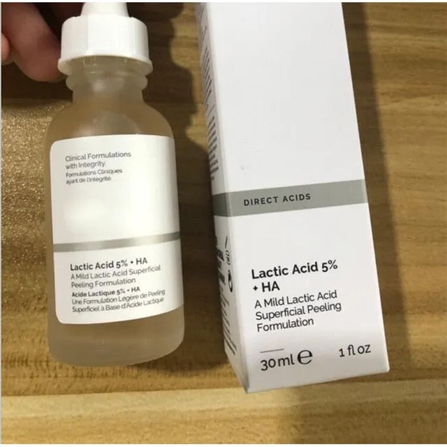 The Ordinary AHA 30%  BHA 2% Niacinamide 10%   Zinc 1% Lactic Acid5%   HA 2% Exfoliating Face Peeling Solution Hyaluronic Acid
