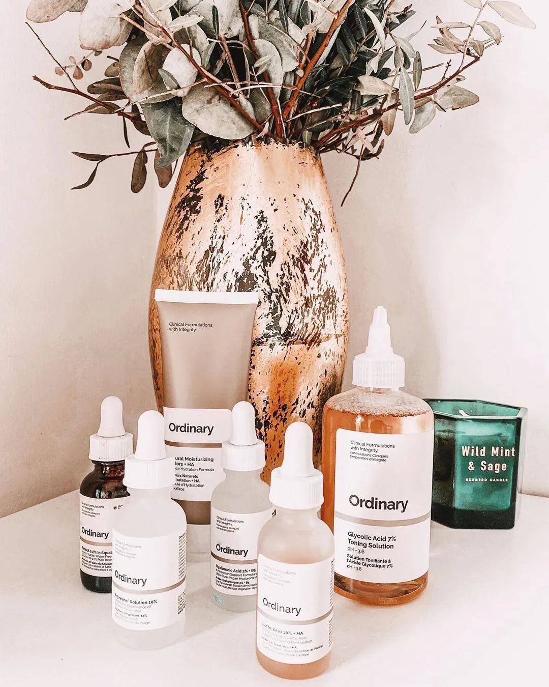 The Ordinary AHA 30%  BHA 2% Niacinamide 10%   Zinc 1% Lactic Acid5%   HA 2% Exfoliating Face Peeling Solution Hyaluronic Acid