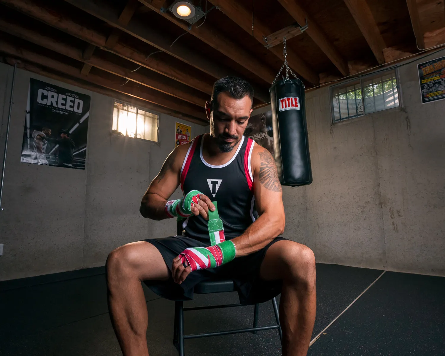 TITLE Boxing Velpeau Amateur Competition 177" Wraps
