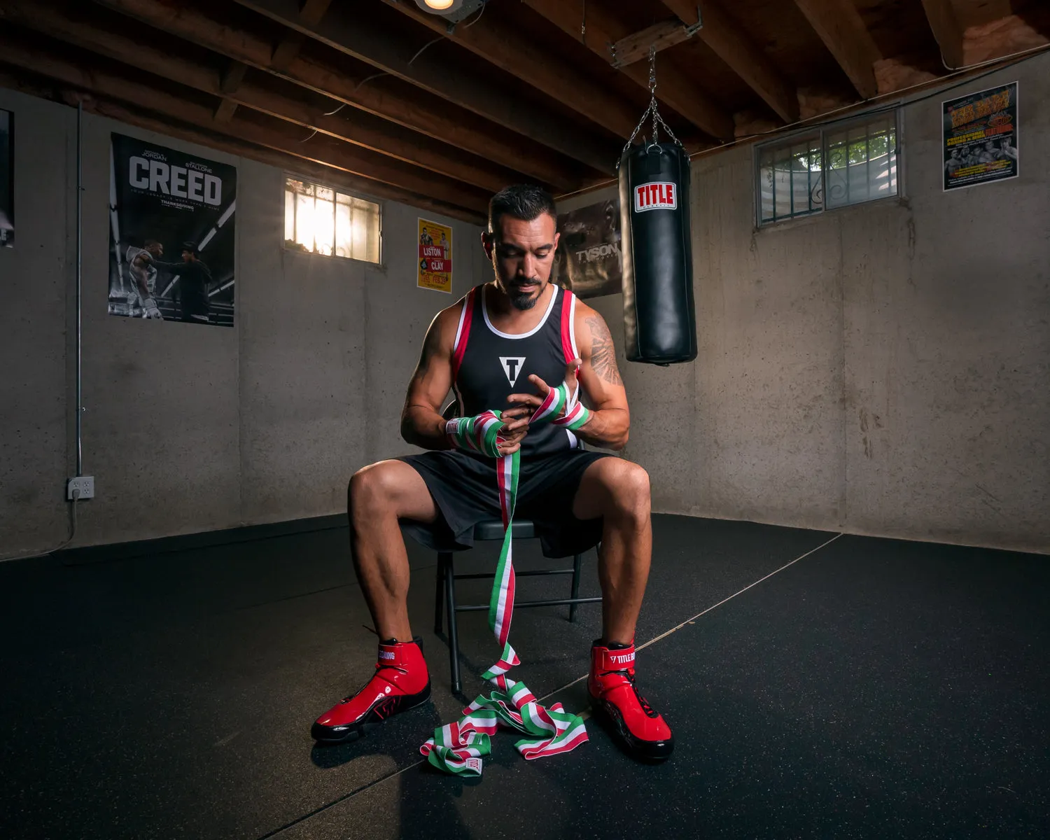TITLE Boxing Velpeau Amateur Competition 177" Wraps