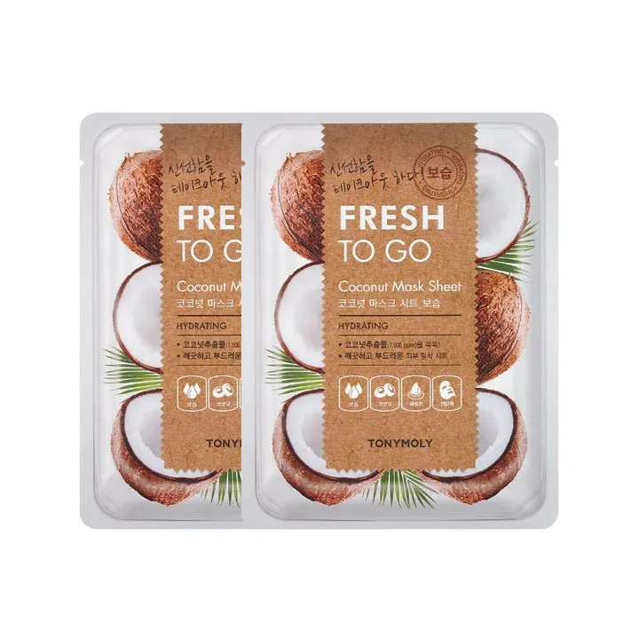 Tonymoly Fresh To Go Mask Sheet (10 Types)