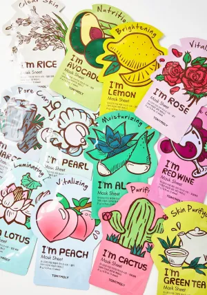 TONYMOLY Mask Sheet اقنعة ورقية بالاعشاب