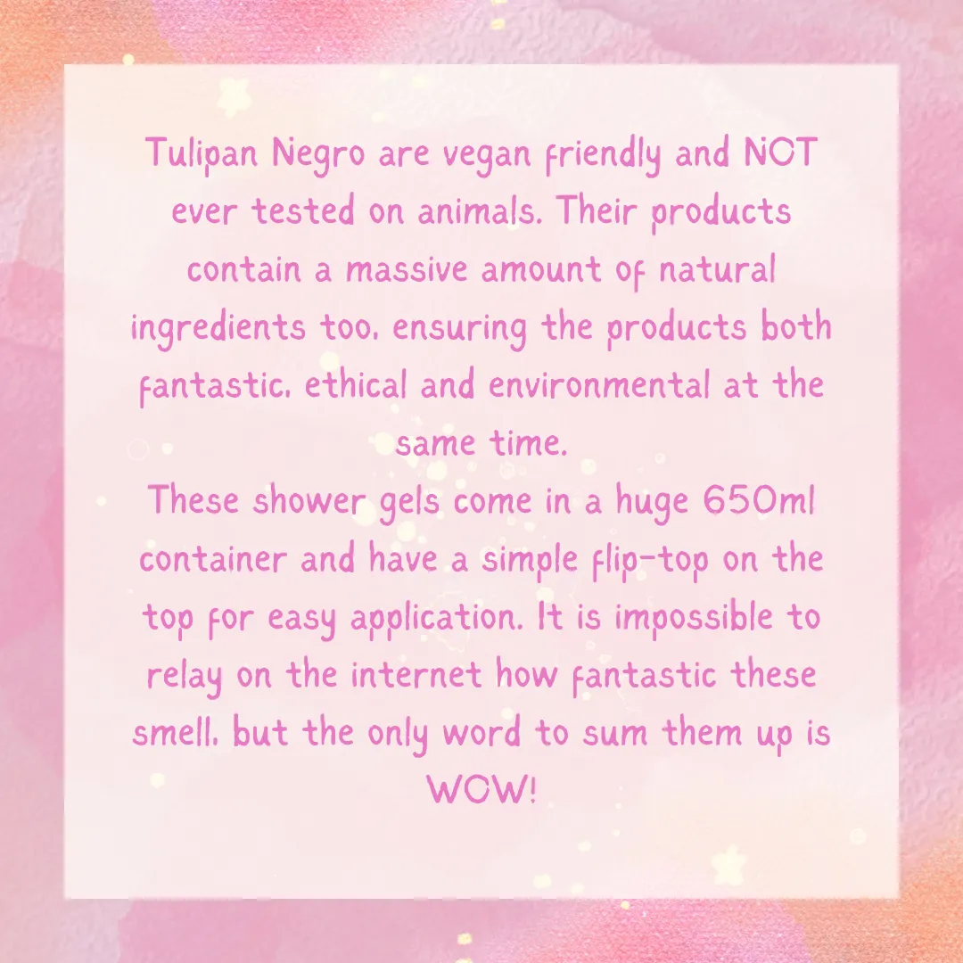 Tulipan Negro UNICORN MARSHMALLOW Shower Gel 650ml