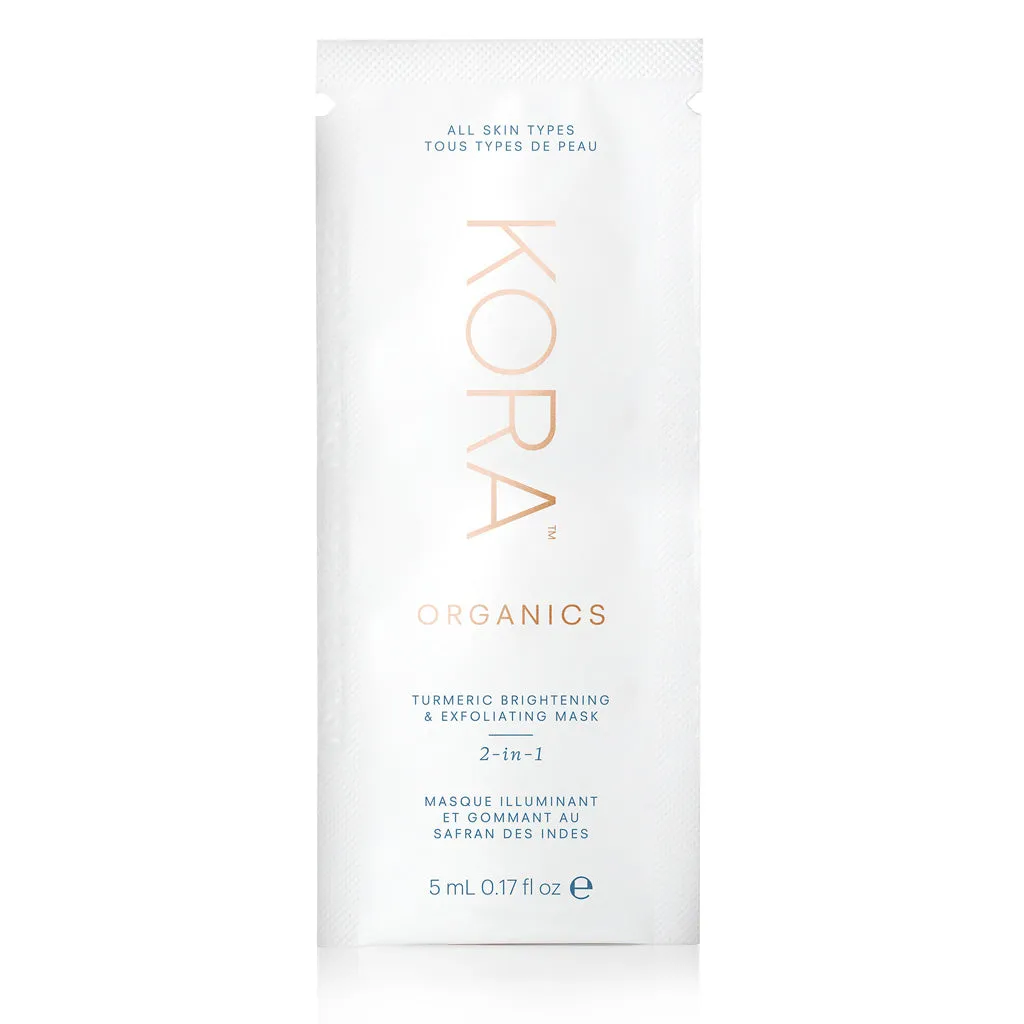 TURMERIC BRIGHTENING & EXFOLIATING MASK - 5ML SAMPLE