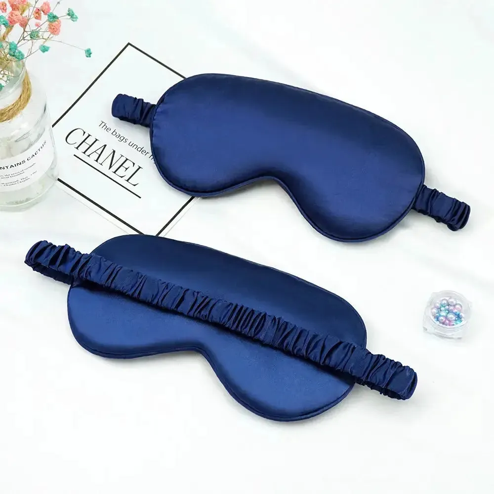 Ultra Soft Silk Sleep Mask for Blissful Nights Sleep Blindfold