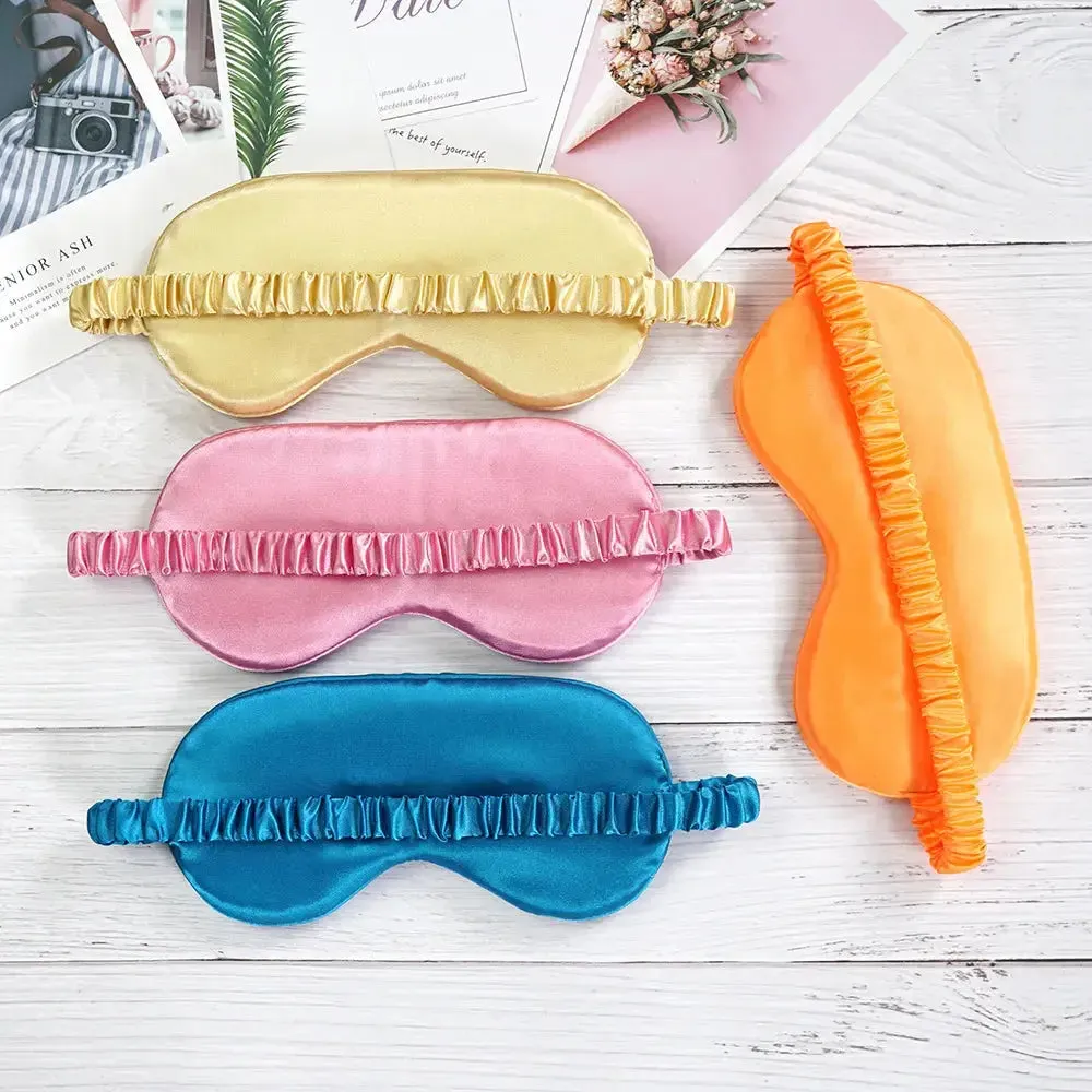 Ultra Soft Silk Sleep Mask for Blissful Nights Sleep Blindfold