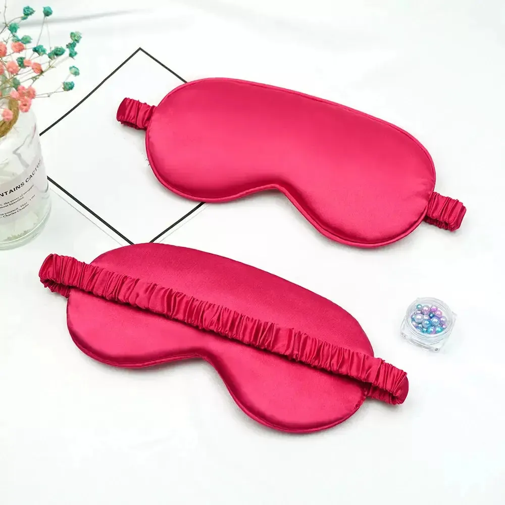Ultra Soft Silk Sleep Mask for Blissful Nights Sleep Blindfold