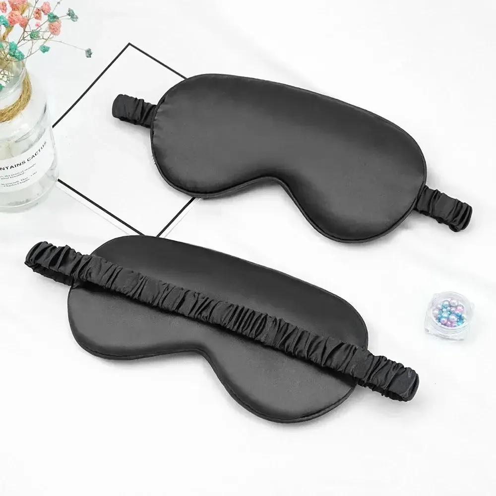Ultra Soft Silk Sleep Mask for Blissful Nights Sleep Blindfold