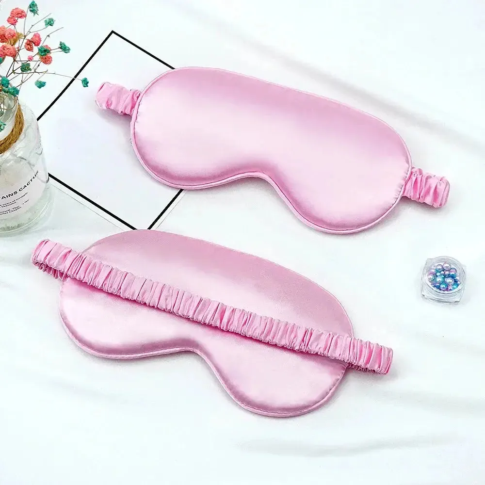 Ultra Soft Silk Sleep Mask for Blissful Nights Sleep Blindfold