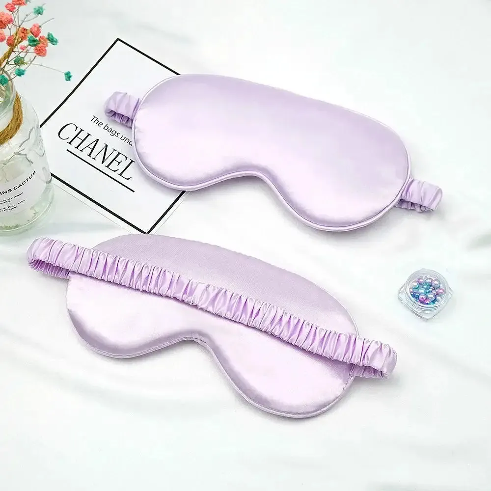 Ultra Soft Silk Sleep Mask for Blissful Nights Sleep Blindfold