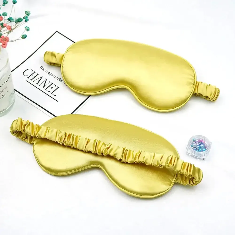 Ultra Soft Silk Sleep Mask for Blissful Nights Sleep Blindfold