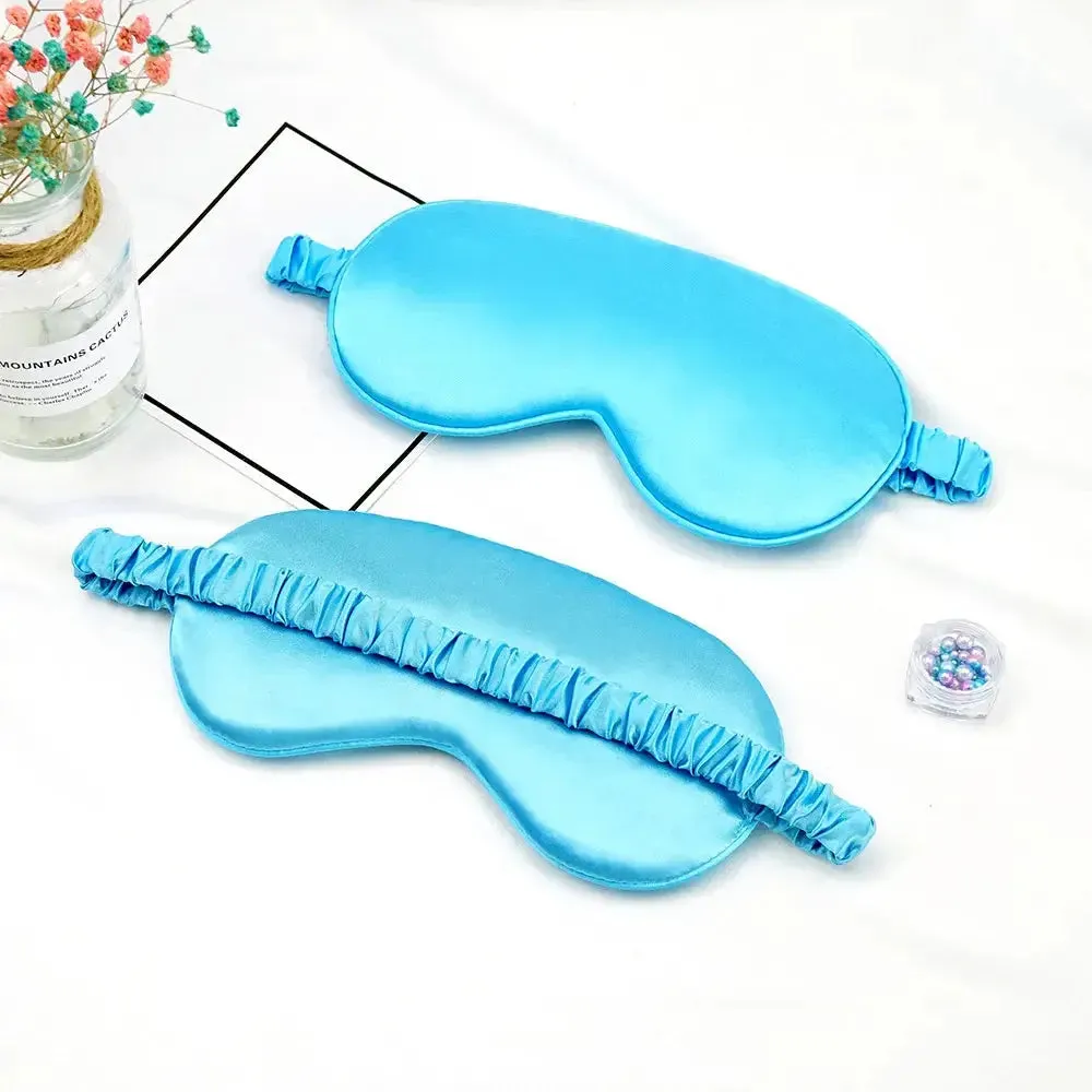 Ultra Soft Silk Sleep Mask for Blissful Nights Sleep Blindfold