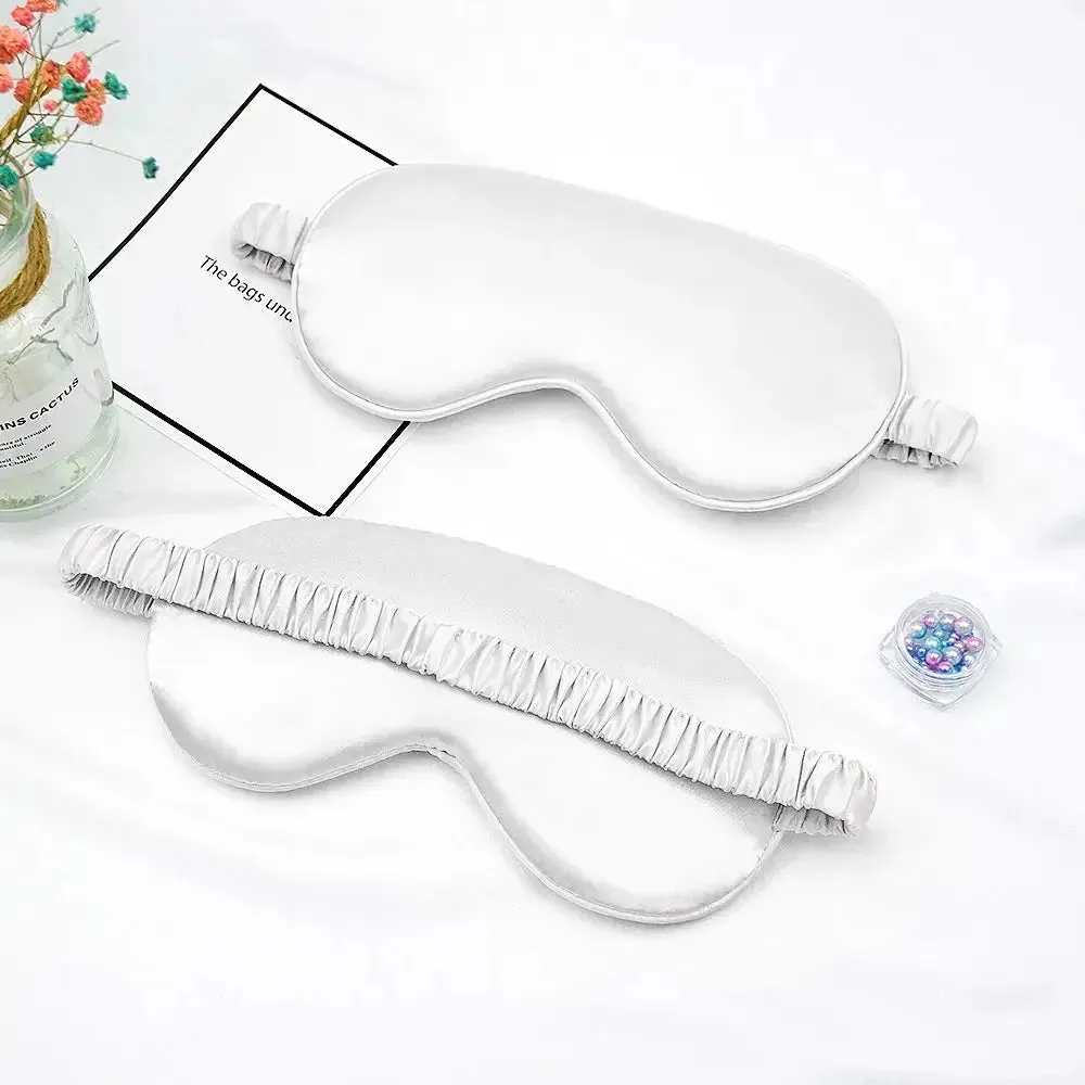Ultra Soft Silk Sleep Mask for Blissful Nights Sleep Blindfold