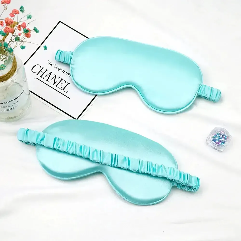 Ultra Soft Silk Sleep Mask for Blissful Nights Sleep Blindfold