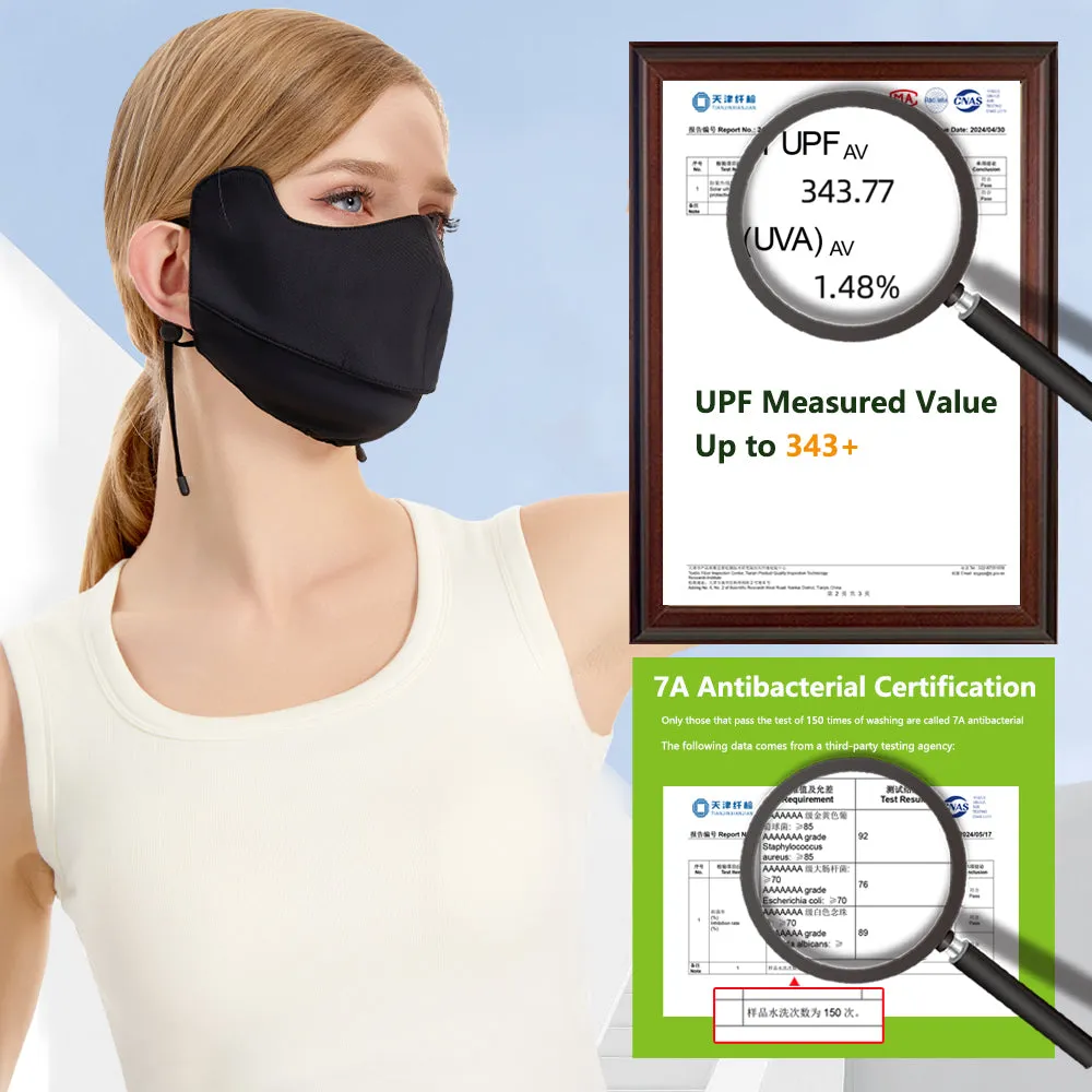 UPF100  Raw Yarn Eye Corner Mask