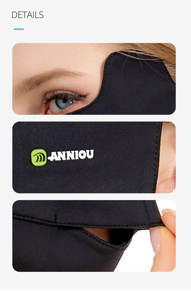 UPF100  Raw Yarn Eye Corner Mask