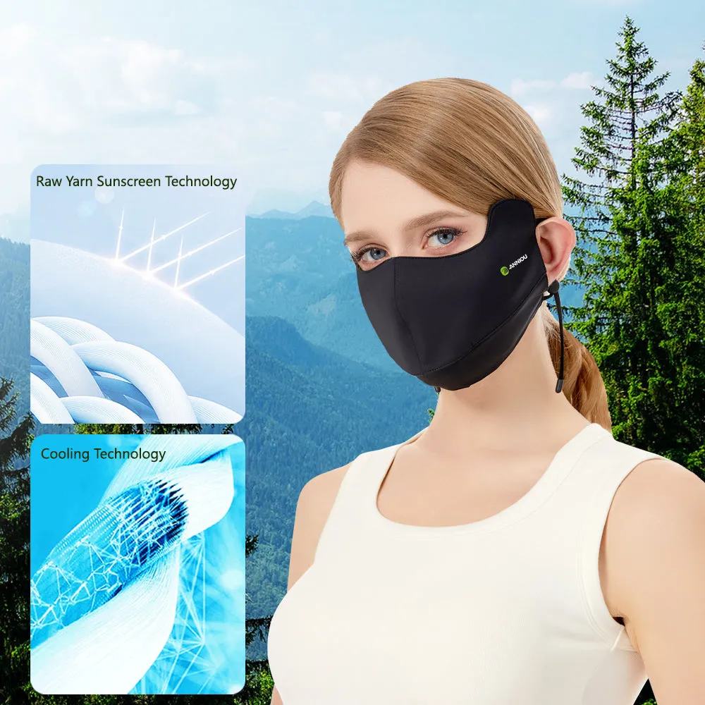 UPF100  Raw Yarn Eye Corner Mask