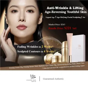 Value set: Legend Age 4-pcs Age-Defying Facial Sculpting Skincare Set