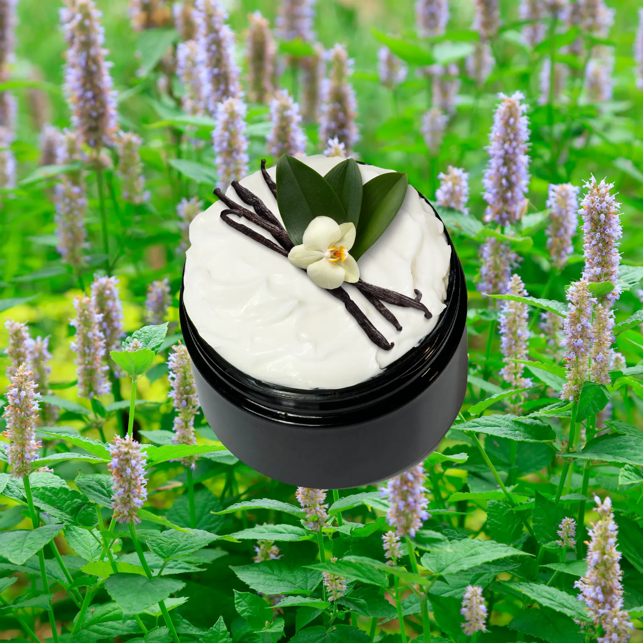 Vanilla Patchouli Organic Moisturizing Body Lotion Shea Cocoa Butter 4 oz