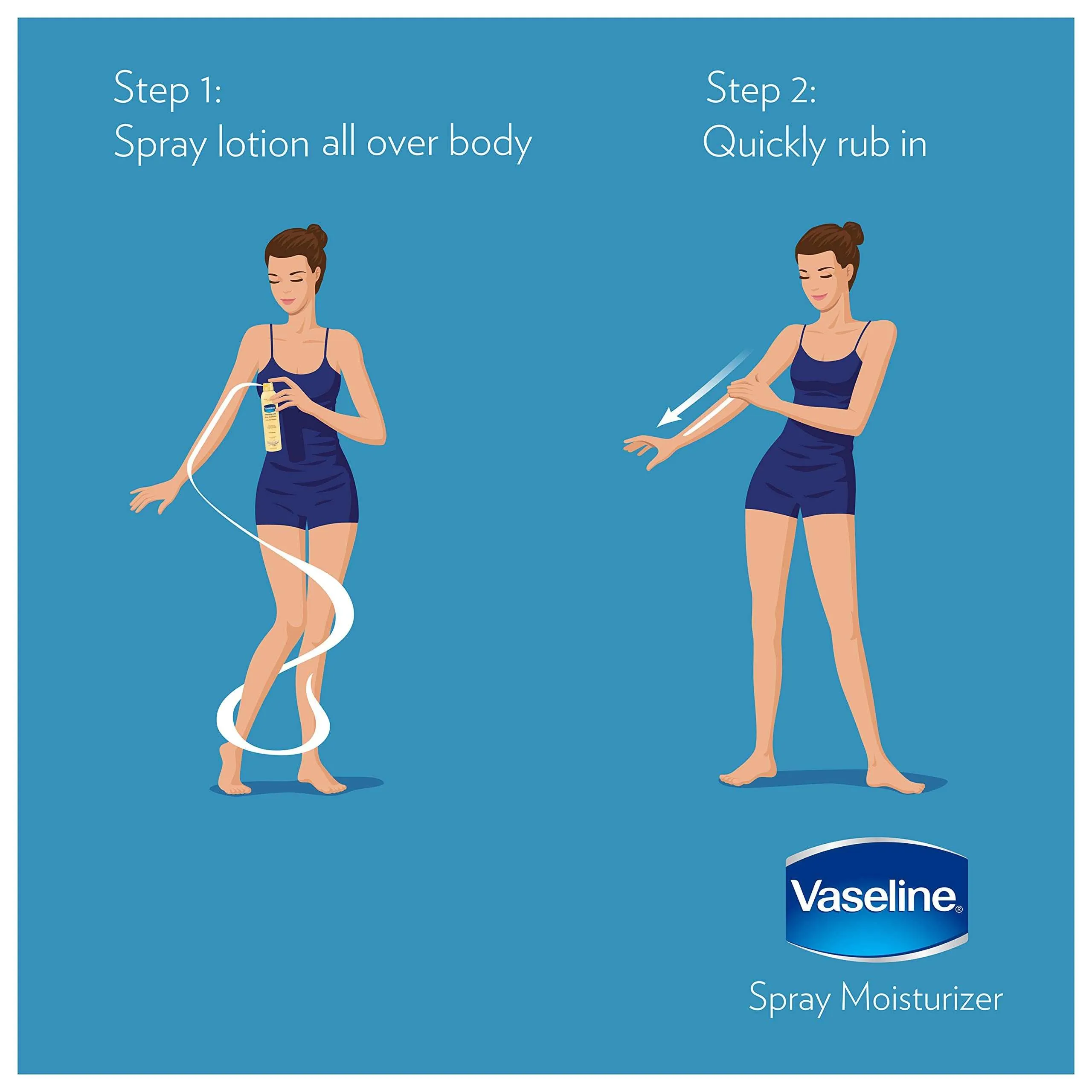 Vaseline Intensive Care Aloe Soothe Spray Body Lotion - 6.5 oz