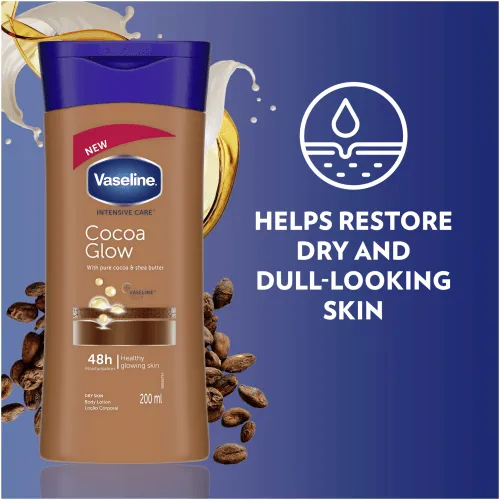 Vaseline Intensive Care Cocoa Glow Body Lotion - 200ml