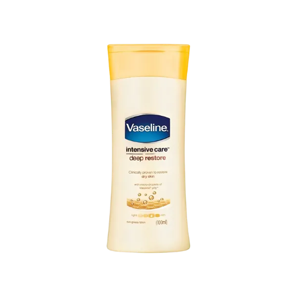 Vaseline Intensive Care Deep Restore Body Lotion 100ml Imported