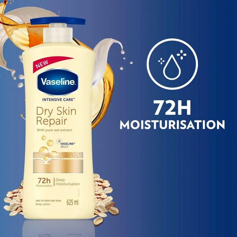 Vaseline Intensive Care Dry Skin Repair Moisturizing Body Lotion - 725ml