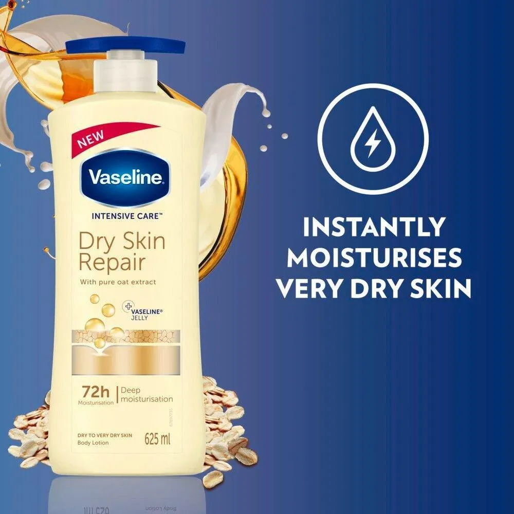 Vaseline Intensive Care Dry Skin Repair Moisturizing Body Lotion - 725ml