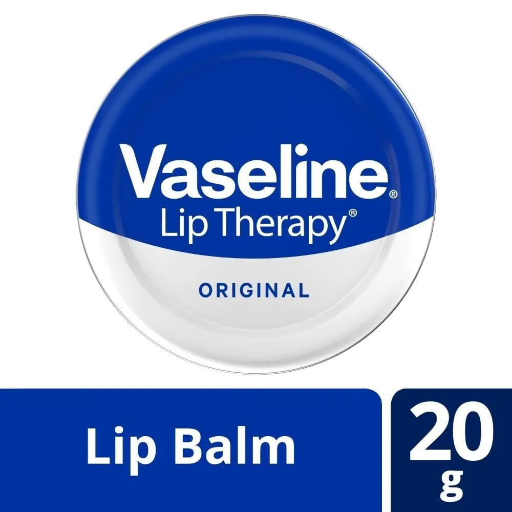 Vaseline Lip Therapy Original Balm Tin Trio 3 x 20g