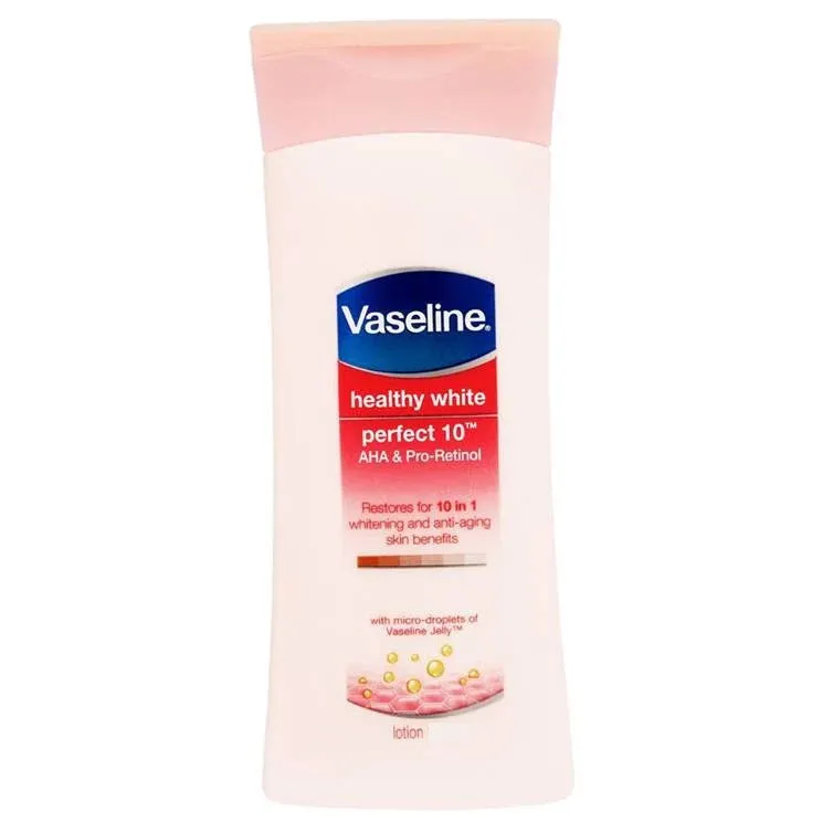 VASELINE LOTION HEALTY WHITE PERFECT10 100ML