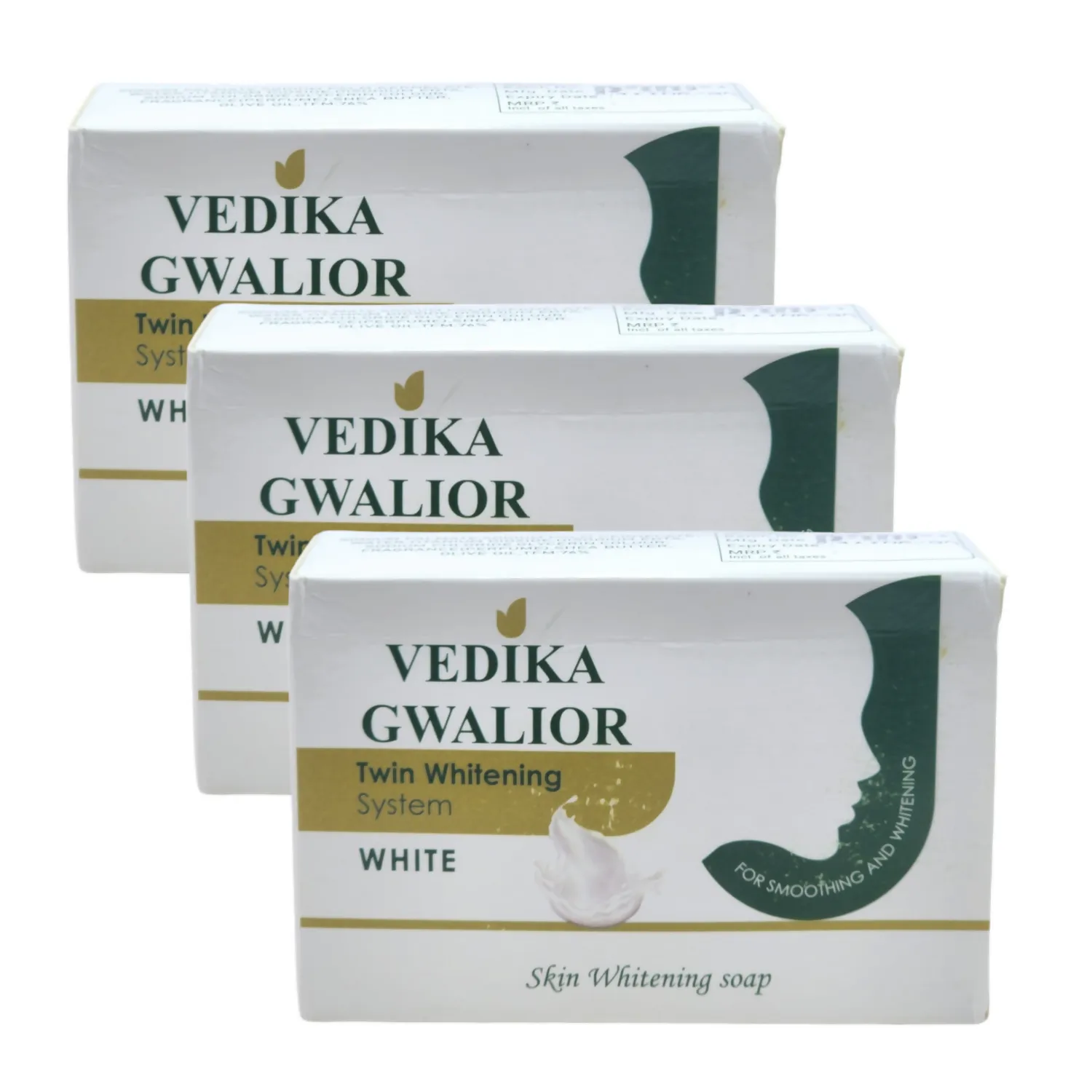 Vedika Gwalior twin whitening soap 85g