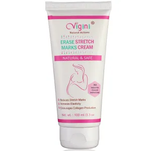 Vigini 100% Natural Actives Erase Stretch Marks Massage Cream 100g