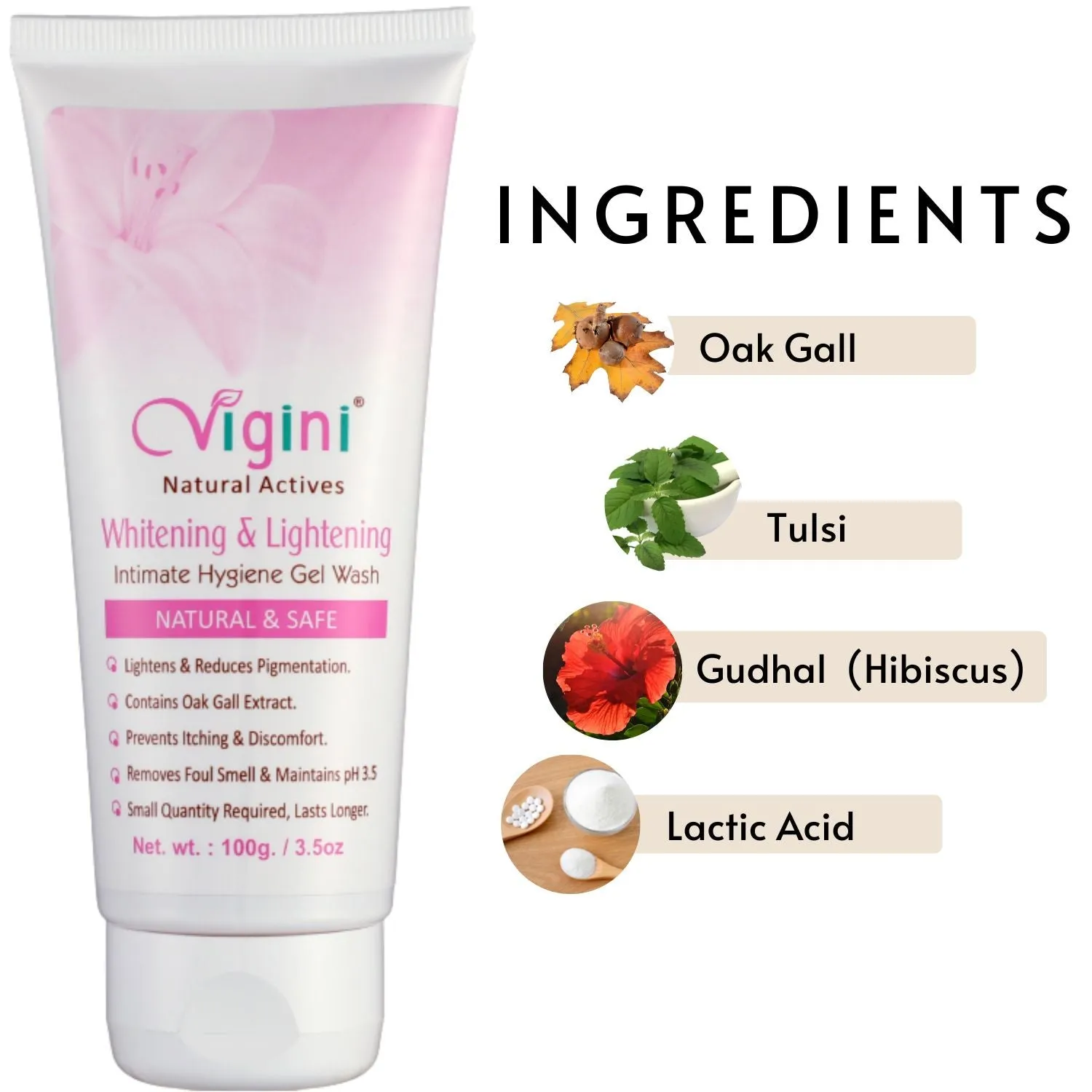 Vigini Vaginal Intimate Lightening Whitening Feminine Hygiene Gel Private Part V Wash women