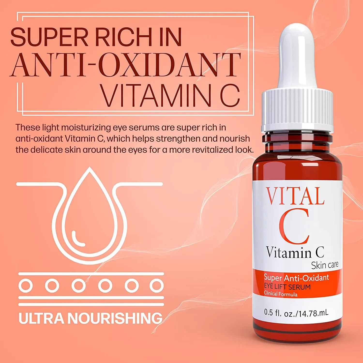 Vital-C Vitamin C Serum for Eyes, 0.5 oz