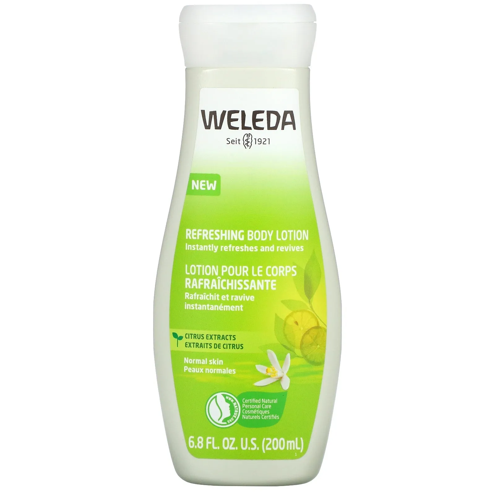 Weleda Refresh Citrus Body Lotion - 6.8 Fl Oz
