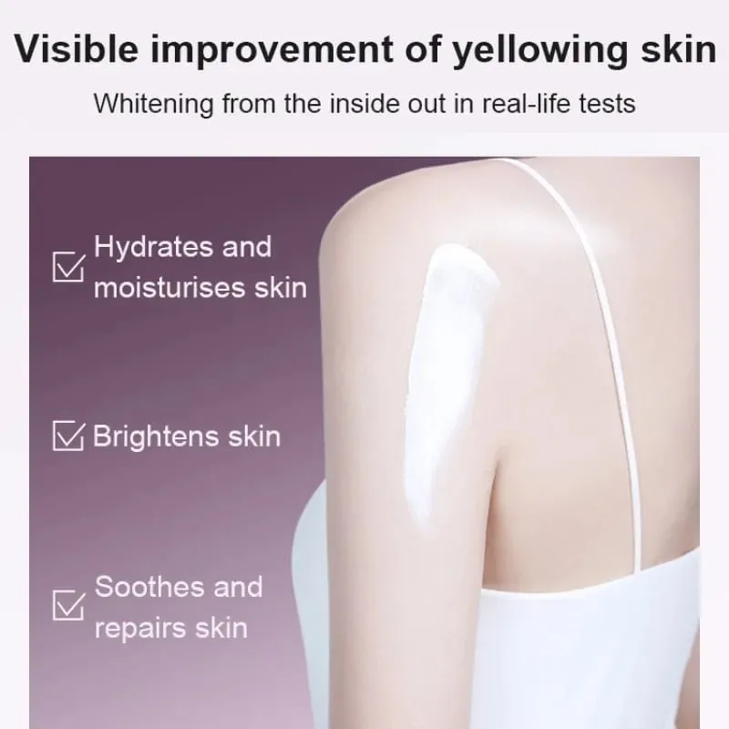 Whole Body Cold White Skin All Over Niacinamide Whitening Body Lotion 200g