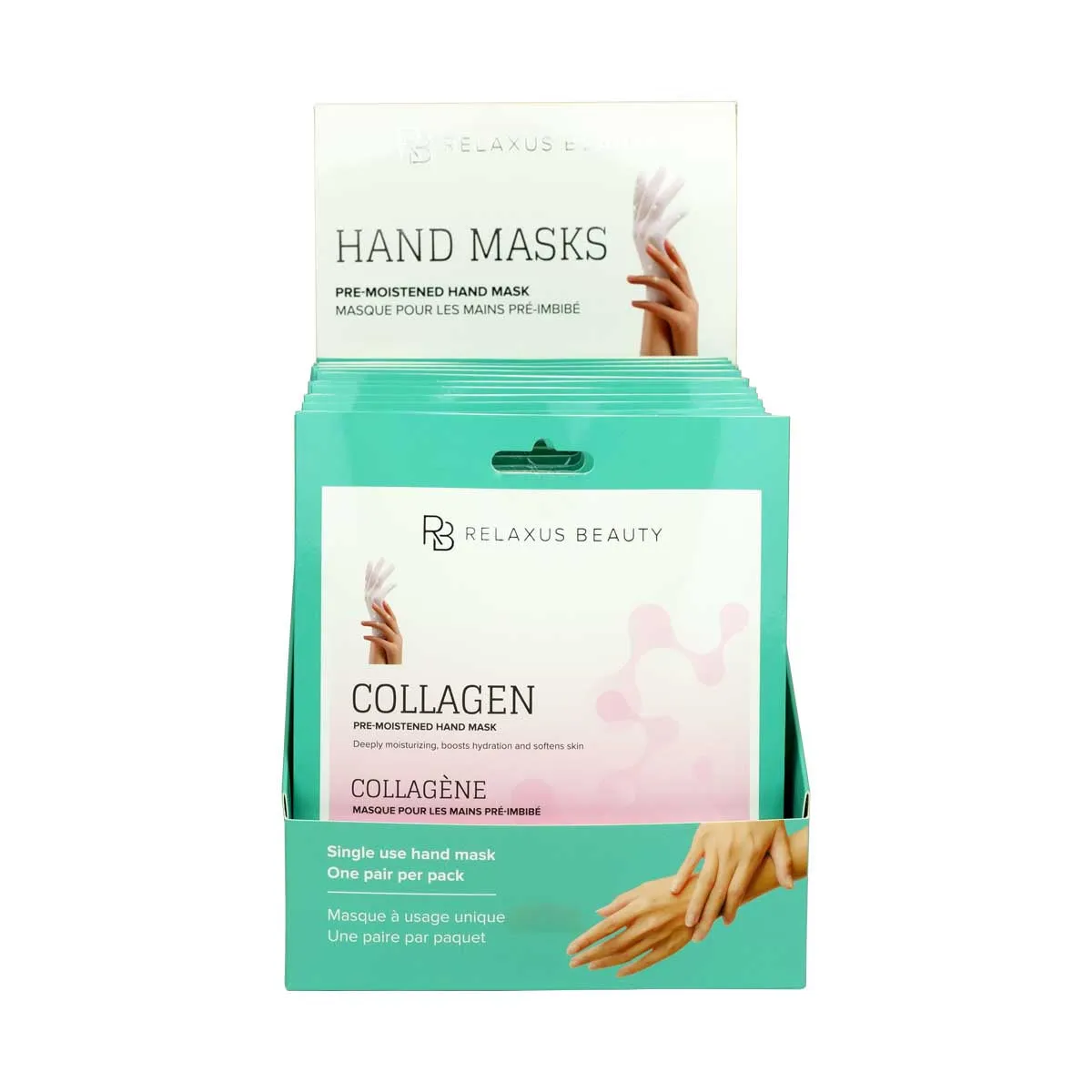 Wholesale Hand Masks Displayer of 12