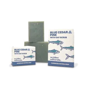 Wylder Naturals - Blue Cedar & Pine with Oats Soap Bar