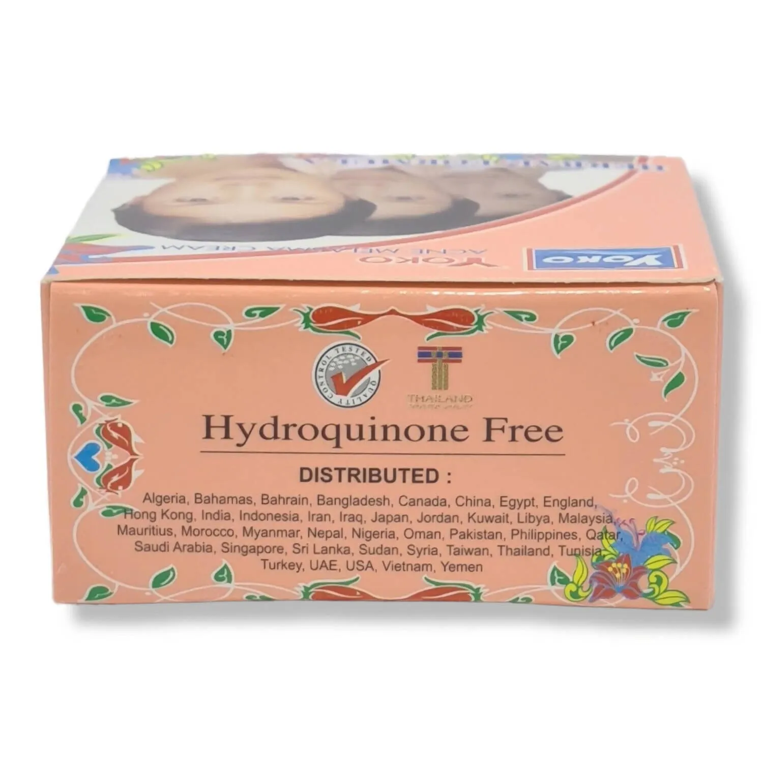 Yoko Acne Melasma Herbal Cream (Pack Of 4, 4g Each)