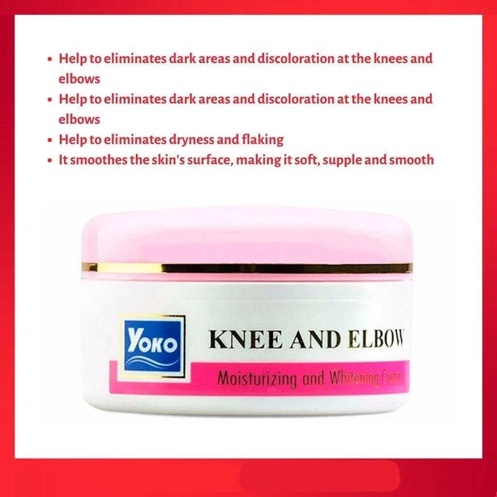 Yoko Knee and Elbow Moisturizing & Whitening cream - 50g