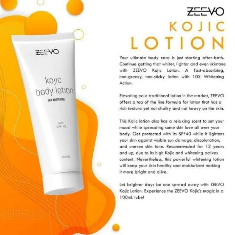 Zeevo Kojic Body Lotion - 100ml